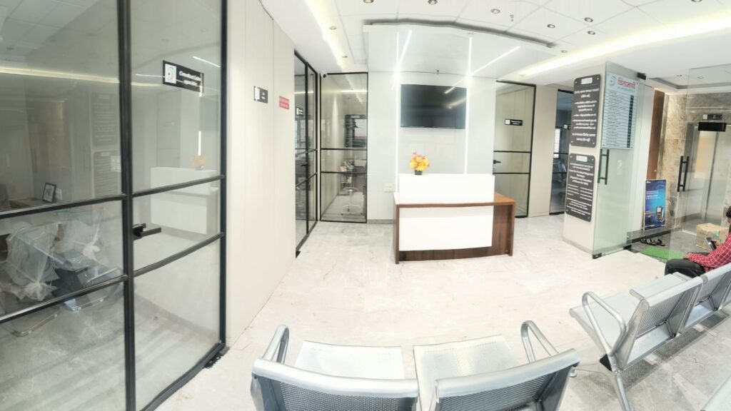 Hospital corridor
